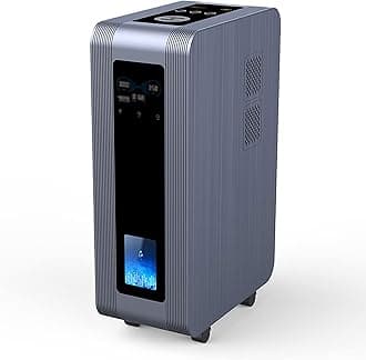 Hydrogen Inhalation, 2000 H+1000 O(3000) ml/min, Three Kinds of Flow Can Be Adjusted, 99.99% High Purity H2 Water Generator, SPE/pem Water Electrolysis Ionizer(Color:Three Suction)