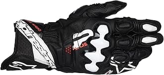 Alpinestars Gp Plus R V3 Motorcycle Gloves, black/white, 2XL
