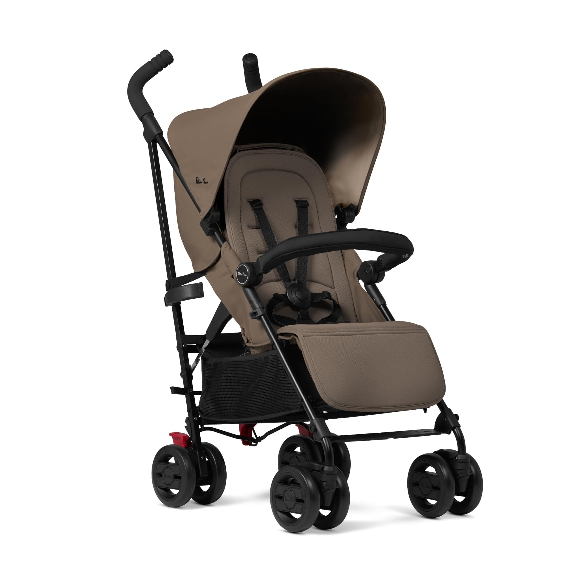 Pop 2 Pushchair - Foldable Travel Stroller - Buggy - Adjustable/Lie Flat Seat - Newborn to 4 Years - Cobble