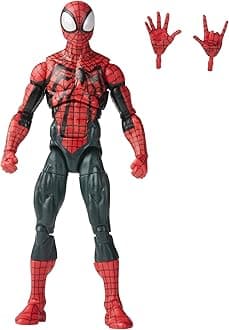 Legends Series Ben Reilly Spider-Man, Spider-Man Legends Collectible 6 Inch Action Figures, 2 Accessories