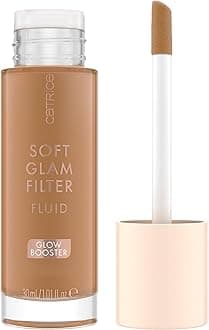 Soft Glam Filter Fluid, Base, No. 065, Nude, Nourishing, Natural, Shiny, Radiant, Vegan, Oil-Free, Perfume Free, Alcohol-Free, Pack of 1 (30 ml)