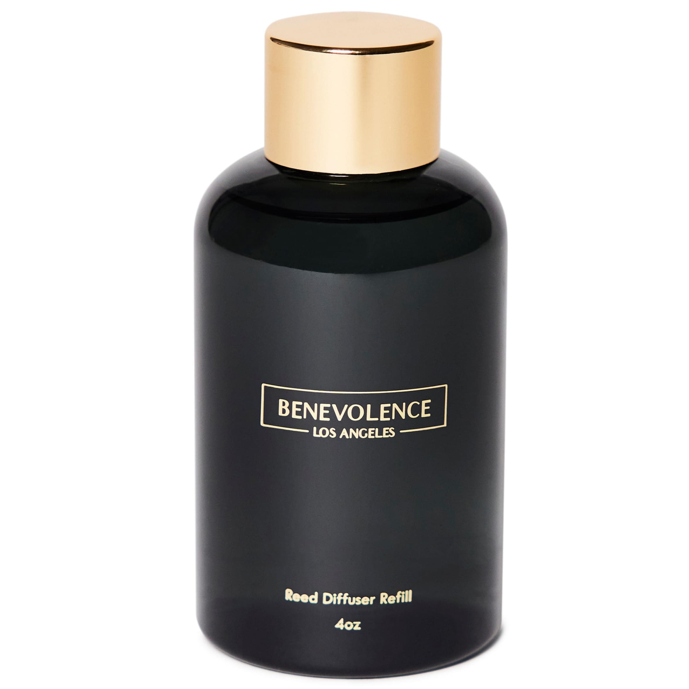 Benevolence LA Bergamot & Jasmine Reed Diffuser Oil Refill | Long Lasting Home Fragrance for Bathroom and Bedroom | Essential Oils for Relaxation - 4 oz
