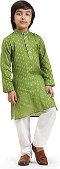 Pro-Ethic Style DeveloperCotton Kurta Pajama For Kid's Boys Traditional dress Kurta Pajama set (S-234)