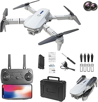 Drone with 1080p HD Fpv Camera Remote Control with Altitude Hold Headless Mode Start Speed Adjustment, Take Pictures, Video, Real-Time Transmission Image