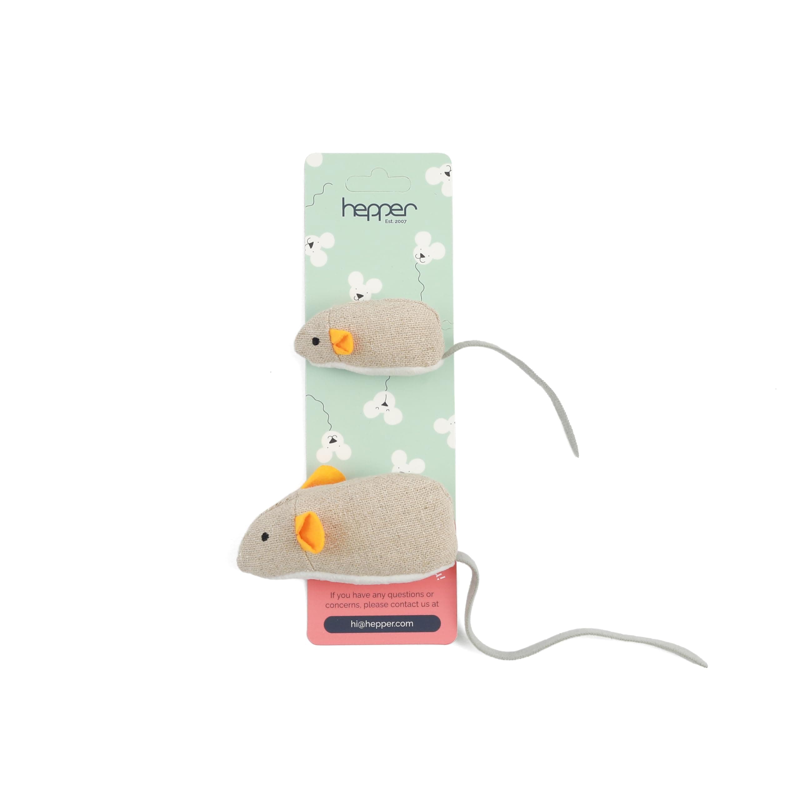 Hepper Mice Toy Set - Flax