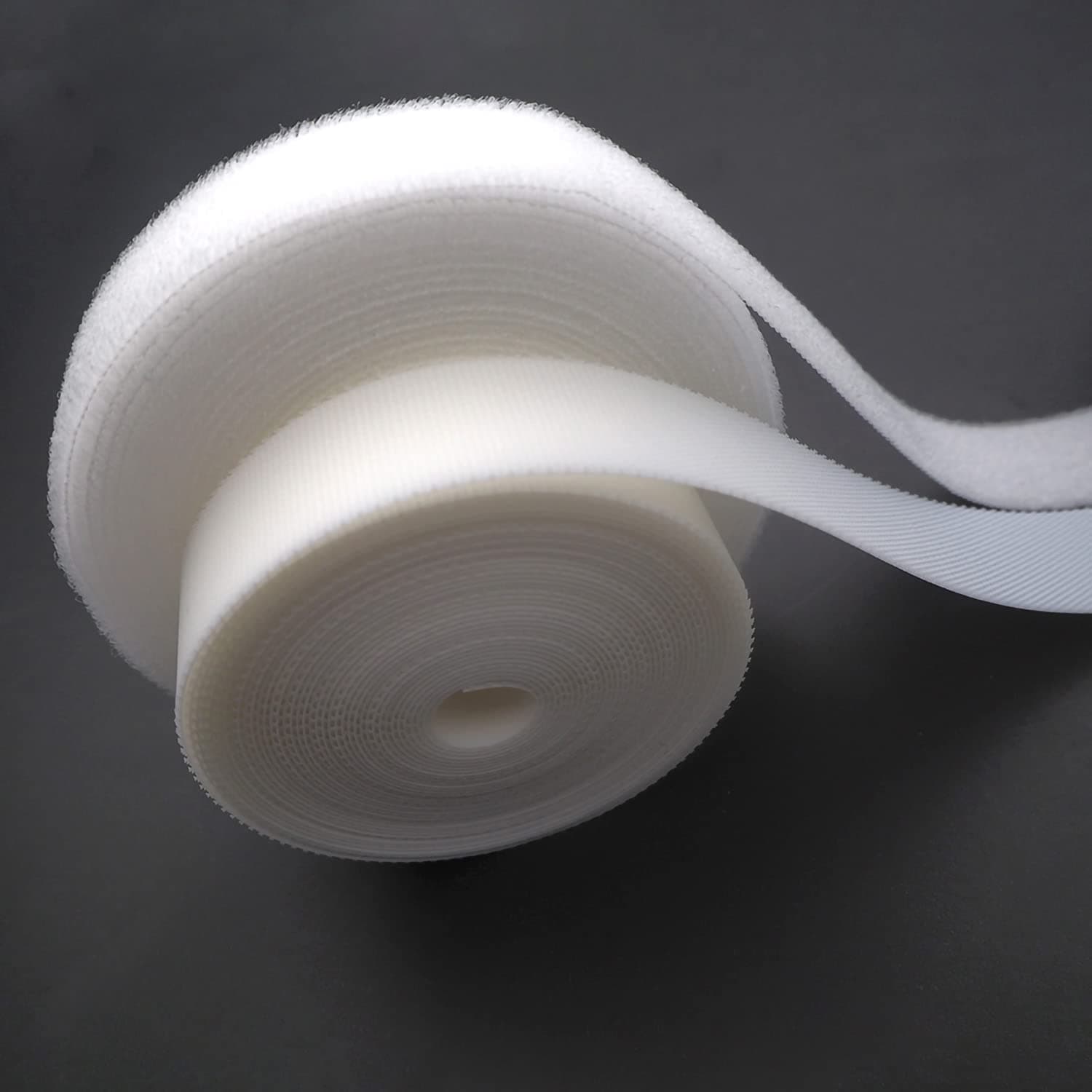 Wiosny Extremely Thin and Soft Strong Doll Clothes Hook and Loop Fasteners Length About 5m/5.5 Yards Sewing Type Back Without Adhesive Doll Clothing Accessories (width2cm/0.78”/Beige)