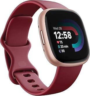 Google Fitbit Versa 4 Fitness Smartwatch with built-in GPS and up to 6 days battery life - compatible with iOS 15 or higher & Android OS 9.0 or higher