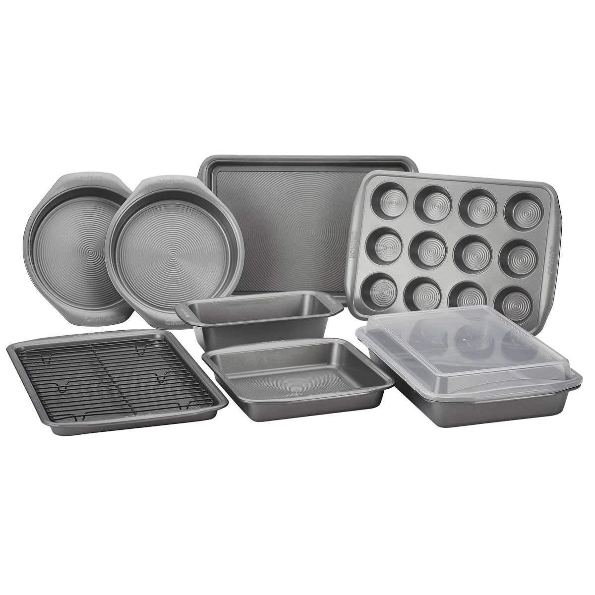 CirculonSymmetry Nonstick 10-piece Bakeware Set, 48178
