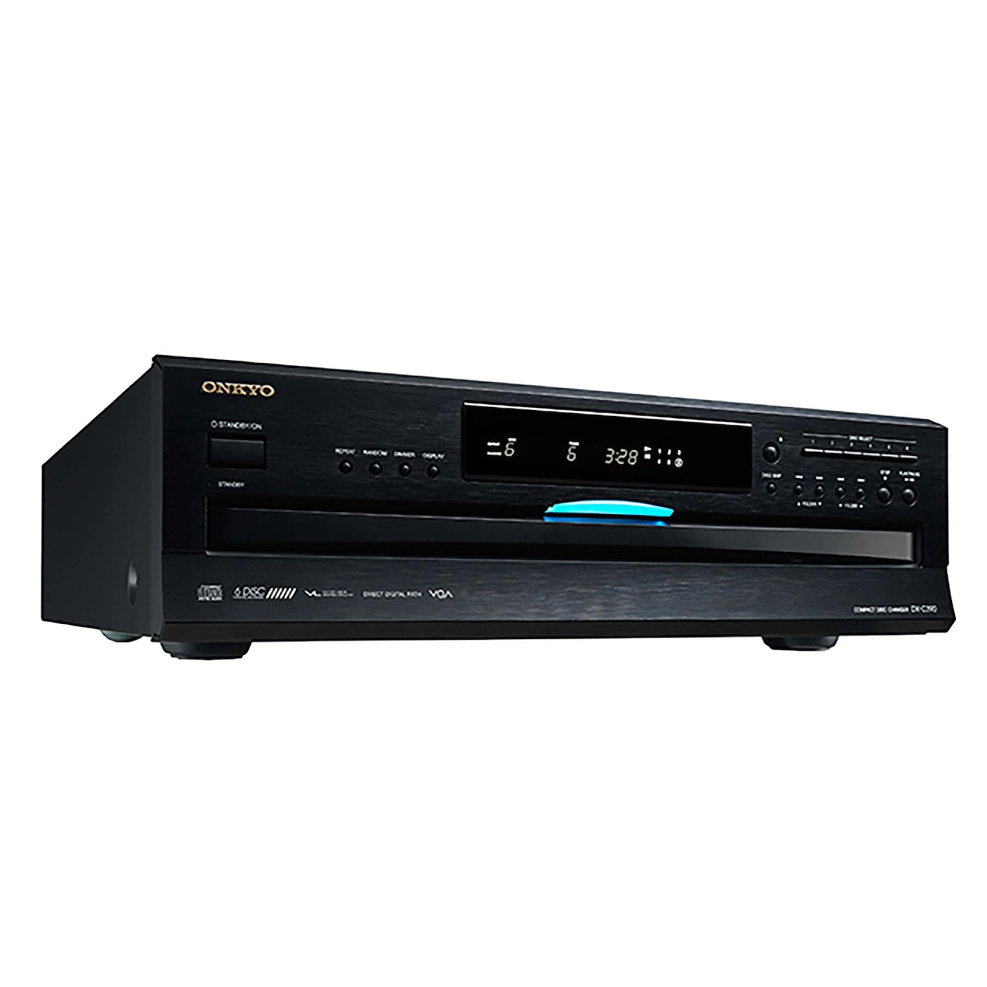 Onkyo DXC390 6 Disc CD Changer,Black