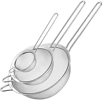 Cuisinart CTG-00-3MS Set of 3 Fine Mesh Stainless Steel Strainers
