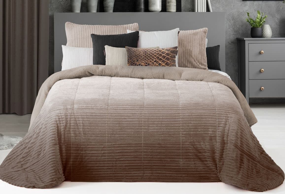 Comforter New Lines Gradient Comforter Beige Manterol (90)