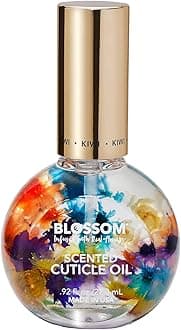 Blossom Cuticle Oil for Nails, Hydrating, Moisturizing, Scented Nail Oil Cuticle Care, Infused with Real Flowers, Made in USA, 0.92 fl. oz, Kiwi