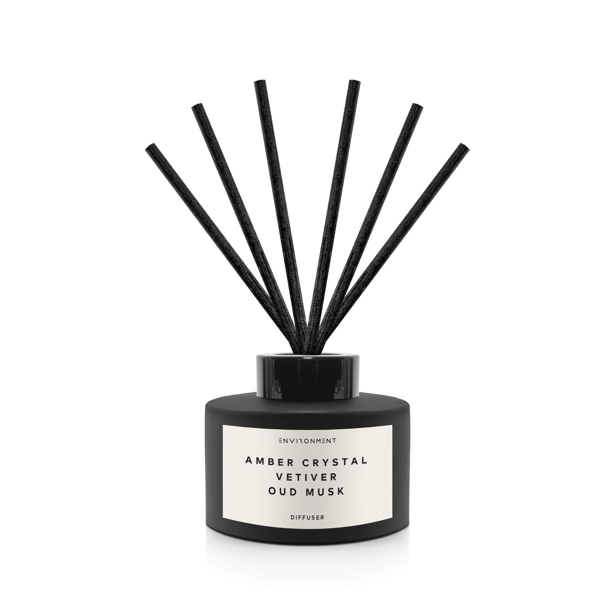Inspired by Designer Perfume BR540 Reed Diffuser, 200ml Luxury Scented Aromatherapy (Amber Crystal | Vetiver | Oud Musk) Reed Diffusers for Home, Diffusing Oil, Home Fragrance Products