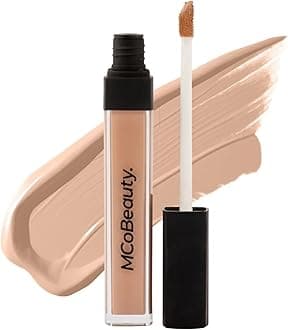 Brighten & Perfect Cream Concealer, 3 Light Beige, Brightening Coverage for Flawless Complexion, Vegan, Cruelty Free Cosmetics
