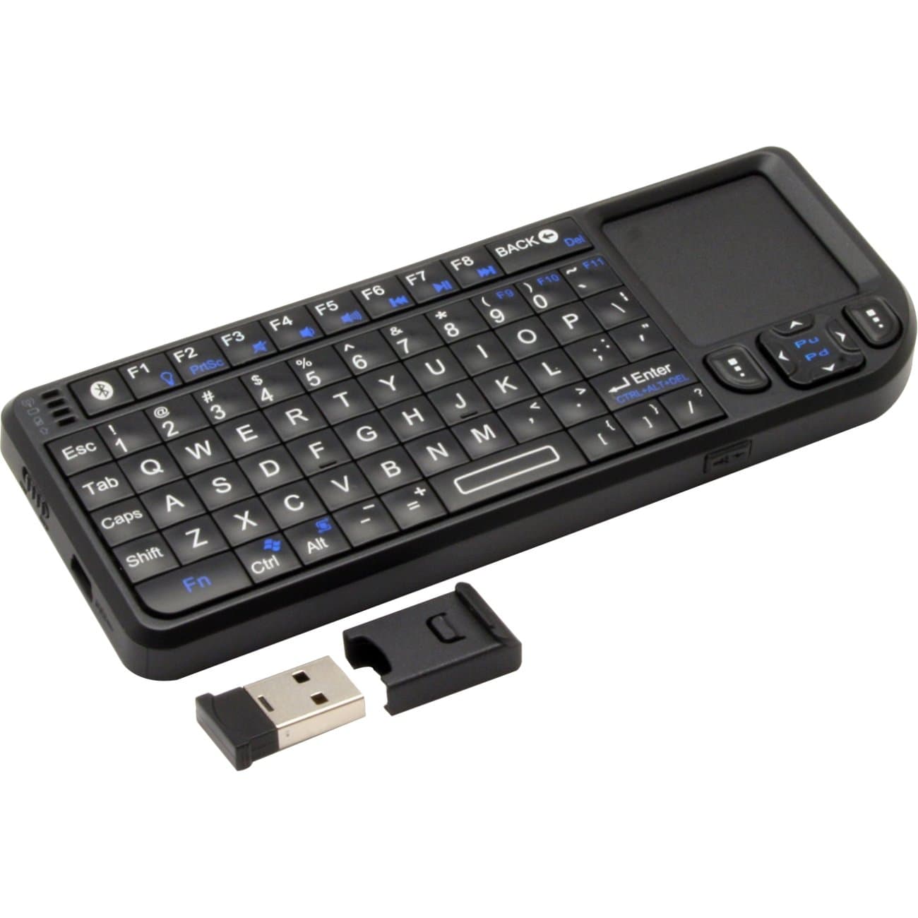 VisionTek CandyBoard Universal Wireless BlueTooth Mini QWERTY Keyboard (Windows, Mac, Chrome, Android, iOS) - 900335