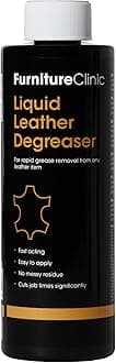 Furniture Clinic Liquid Leather Degreaser - For Quickly Removing Grease & Oil Stains From Leather (500ml)