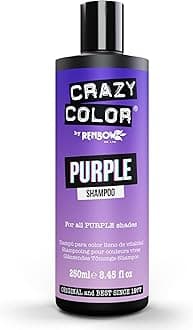 Crazy Color Shampoo for Coloured Hair, 250 ml 250ml purple
