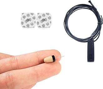 Spy Earpiece Bluetooth Hidden Wireless Earphones Invisible Headset Phone Microphone Exam - Mini Secret Headphone Listening Device Hearing Cheating Earbuds (Spy Earpiece Vip Pro SuperMini BT WM)