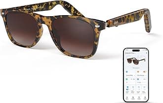 GetD AI Glasses for Men & Women, Smart Glasses Powered by ChatGPT, Bluetooth Glasses for AI Translation 147 Languages, Polarized Lens, AI Meeting Memos and AI Dialogue, 11H, UV Protection Sunglasses