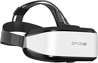 DPVR Virtual Reality Headset, VR Set for Business of Egg Seats Headset, VR Simulator Riders, Moto, Time Machine 6 Seats and VR Flying, VR Headsets Not for Personal User (E3S Softstrap)