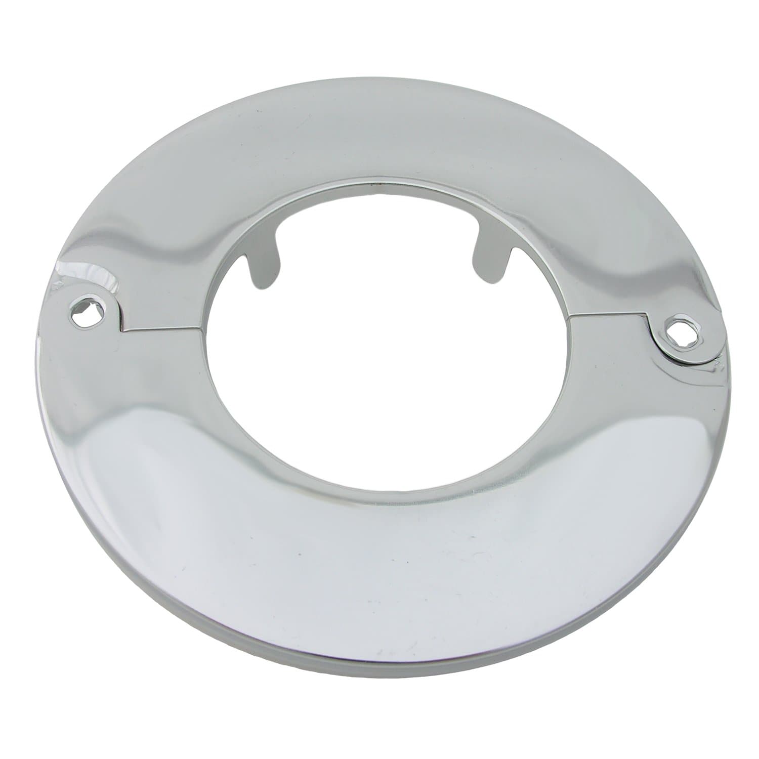 LASCO 03-1563 Chrome Plated Floor and Ceiling Split Flange Fits 2-Inch Iron Pipe
