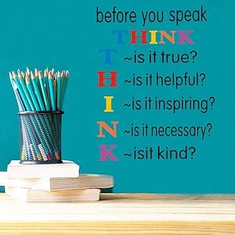 TOARTi Colorful Inspirational Lettering Quote Wall Decal