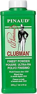 Pinaud Finest Powder, Classic White Powder for Men, Protection Against Sweat and Body Odor, 9 oz x 1 Pack