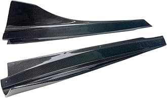 Compatible For Mclaren 720S Side Skirt Carbon Fiber V Style Side Spoiler For 720S FRP(Carbon Fiber)