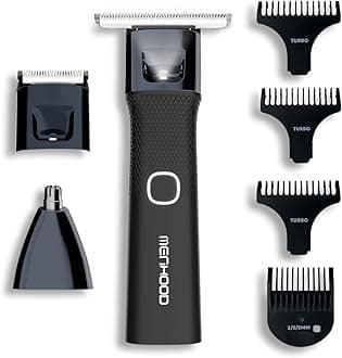 Grooming Trimmer Ultra for Men Multi-Purpose Trimmer for Groin, Body, Ear & Nose, Beard Hair | Rechargeable | Waterproof | Fast Charging | Cordless | 180 Min Run-time | Precise Trimming