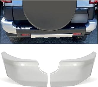Rear Pair Bumper End Caps Covers