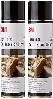 Foaming Car Interior Cleaner, Upholstery & Leather Cleaner, Removes Tough Stains & Dirt Inside Your car (580g Each, Pack of 2)