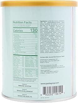 Premium European Toddler Nutritional Milk Drink Powder | Made in France, Grass-Fed Milk | DHA, Iron & Protein | Non-GMO | Great for Smoothies & Picky Eaters | 1 Year and Older - 2 Pack