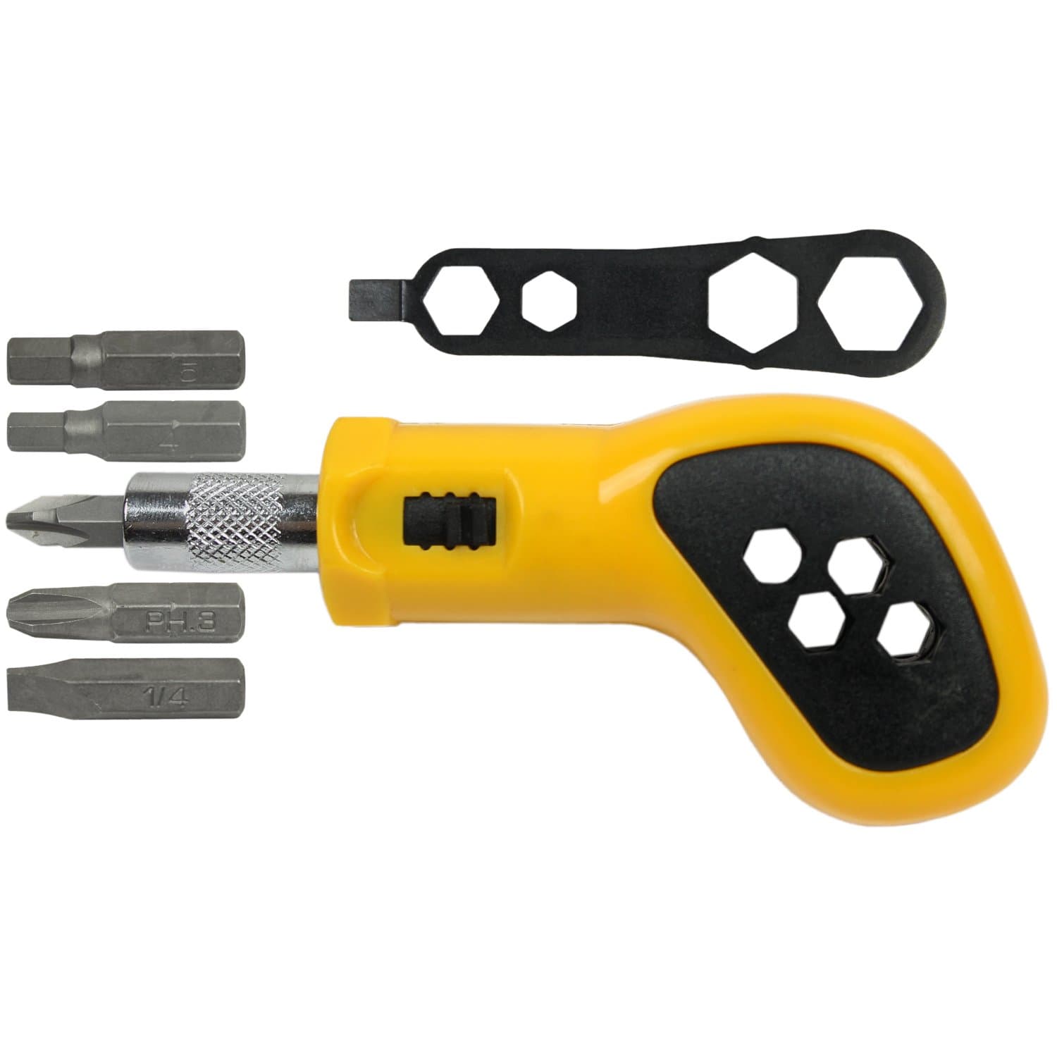 Snowboard Ratchet Tool All-in-ONE with 5 BITS Snow Tool