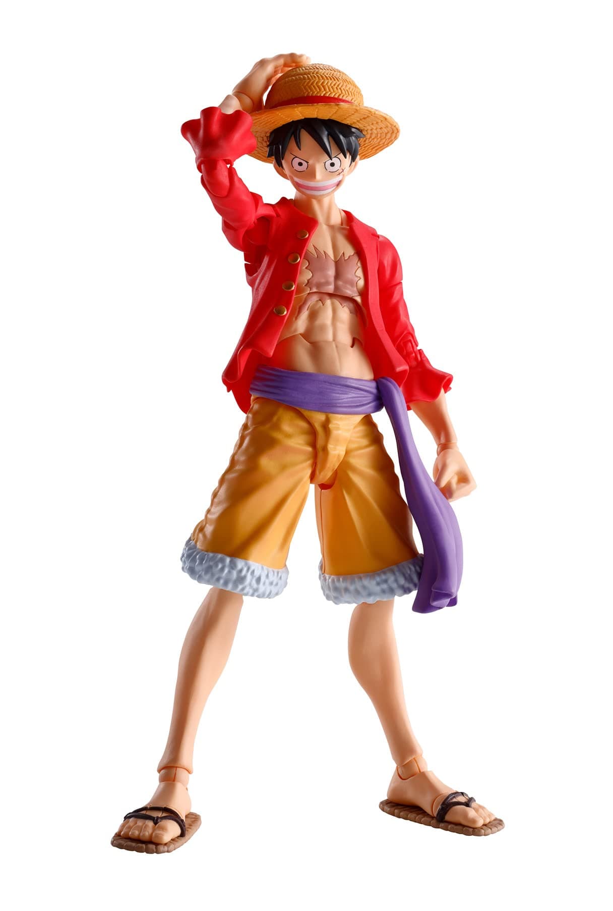 Monkey.D.Luffy -The Raid on Onigashima- One Piece, Bandai Spirits S.H.Figuarts, 5.7 Inch (Pack of 1)