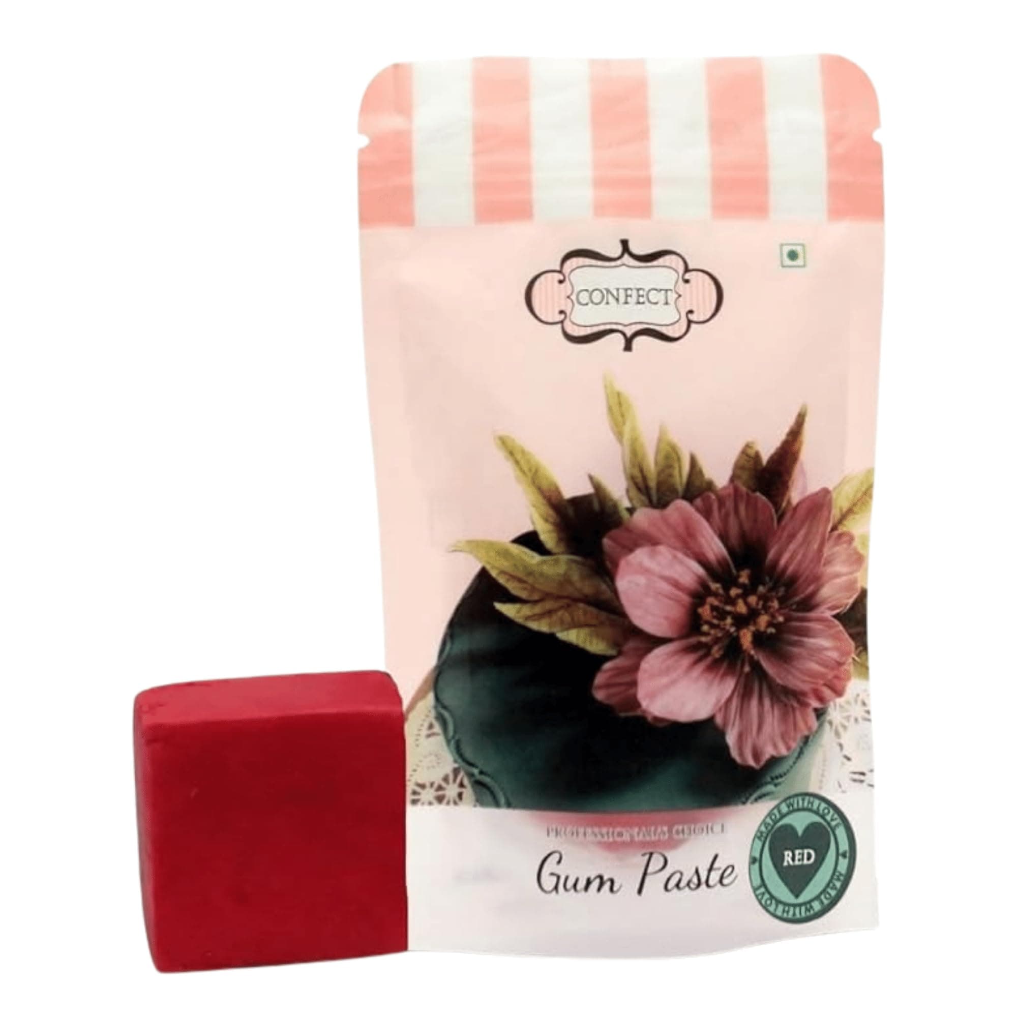 Confect Red Gum Paste 250 GMS…