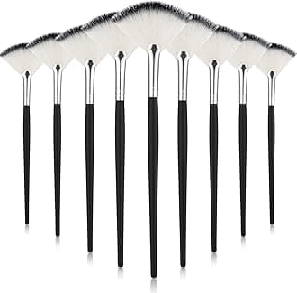 9 Pieces Facial Brushes Fan Mask Brushes, Soft Facial Applicator Brushes Tool...