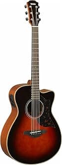 Yamaha A-Series AC1M Acoustic-Electric Guitar, Tobacco Sunburst