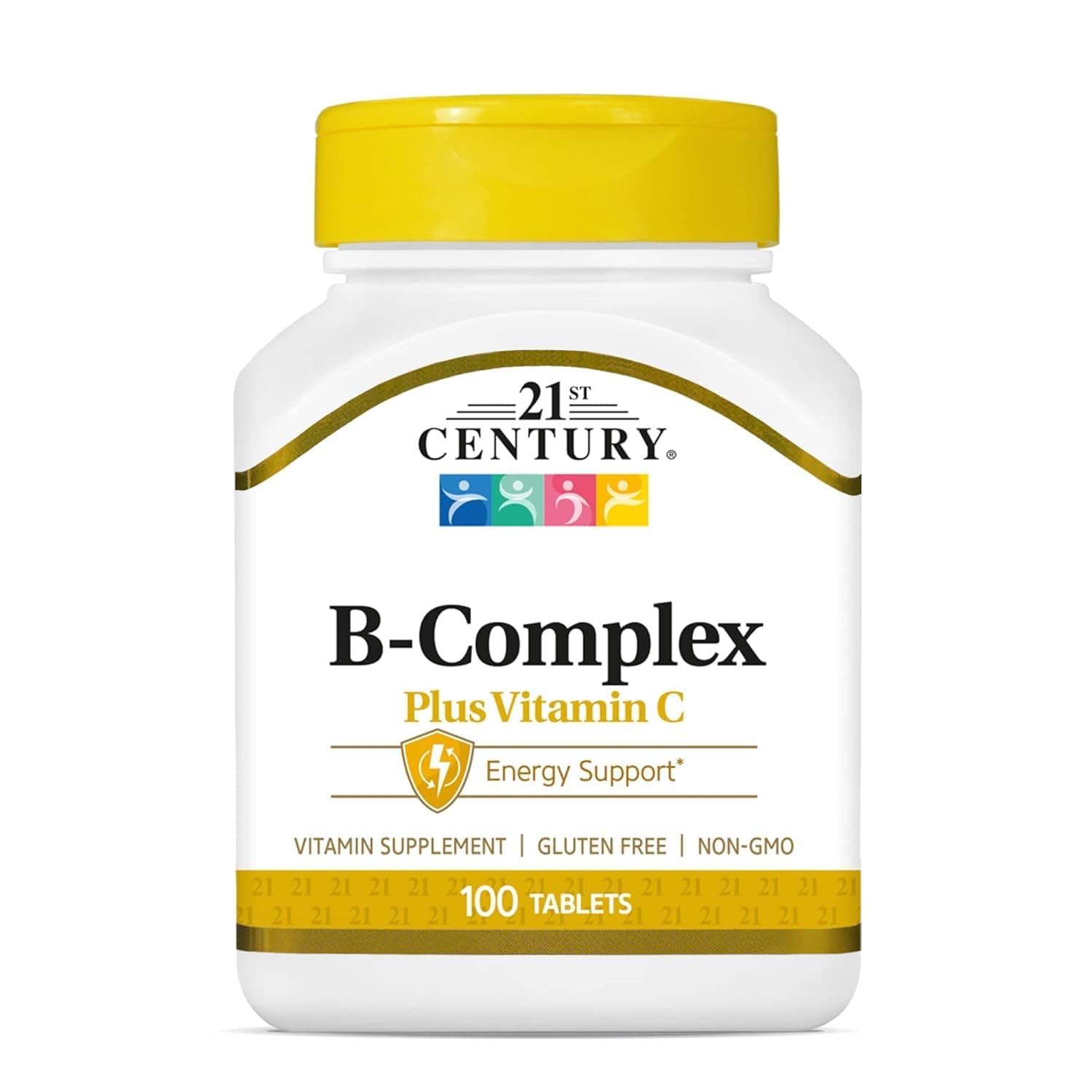 21st Century B-Complex with C Caplets - 100 Capsules