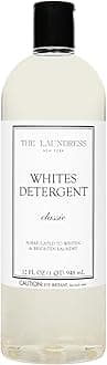 Whites Detergent, Concentrated Laundry Detergent Liquid, Whiten & Brighten Clothes, Tough on Stains, Classic Scent, 32 oz.