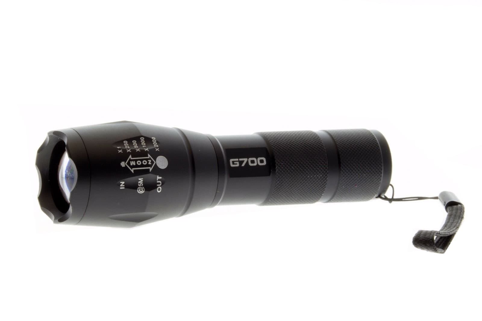 Tactical G700 TM Flashlight (Flashlight Only)