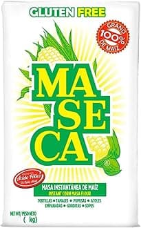 Maseca. White Corn Flour 1Kg (Masa Harina) - Imported Mexican Product