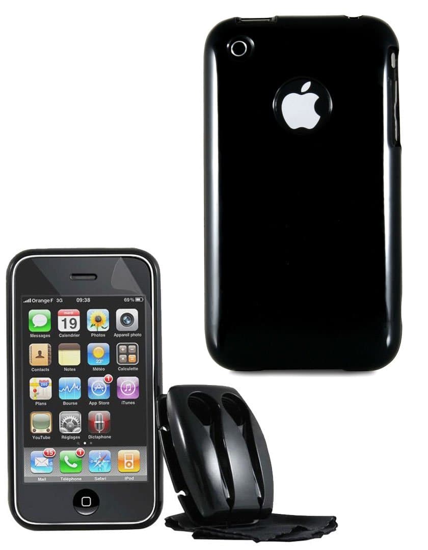 Jet Skin for iPhone 3GS/3G - Black