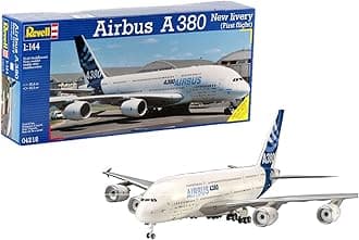 Revell 04218 Airbus A380 Design New livery First Flight 1:144 Scale Unbuilt/Unpainted Plastic Model Kit