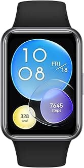Watch Fit 2 Smartwatch, 1.74-Inch Huawei Fullview Display, Bluetooth Calling, Healthy Living Management, Durable Battery Life, Quick-Workout Animations, Automatic Spo2 Monitor, Midnight Black