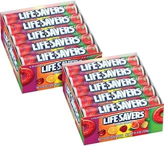 Life Savers Lifesavers 5 Flavor Candy Roll 20 Ct. (Cgs65)