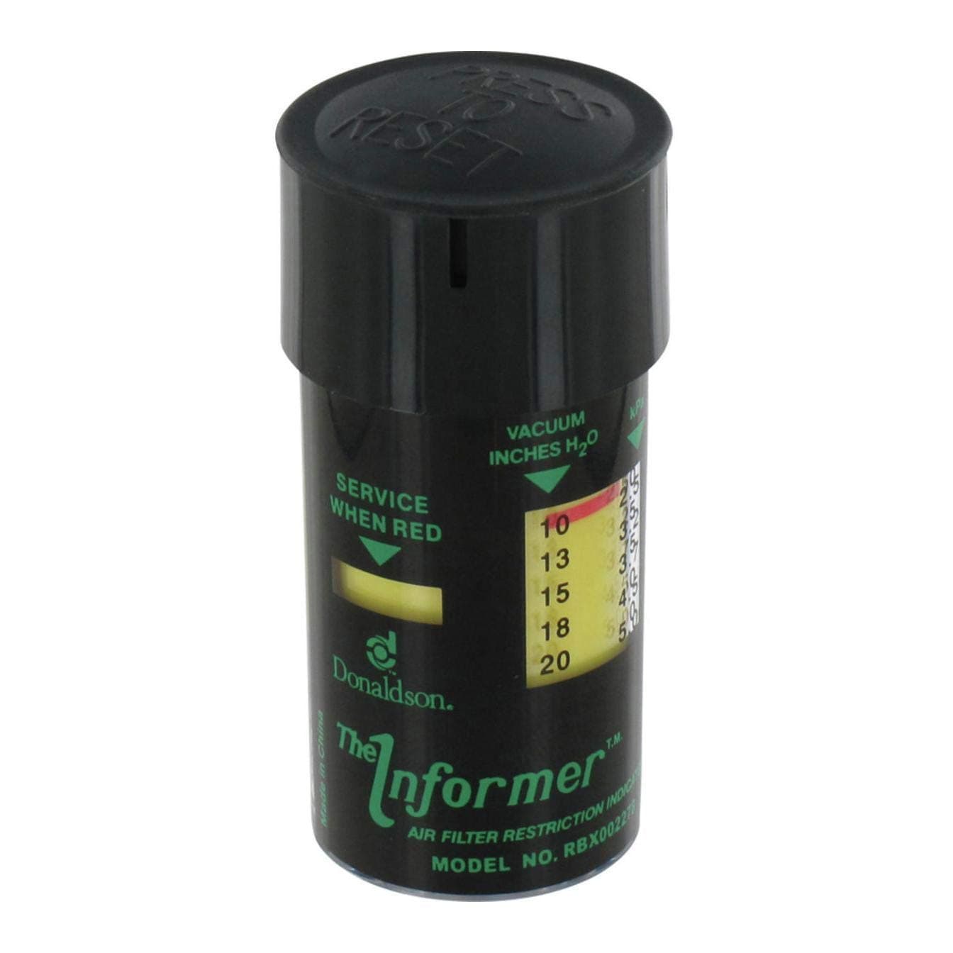 Donaldson X002278 Restriction Indicator, Informator