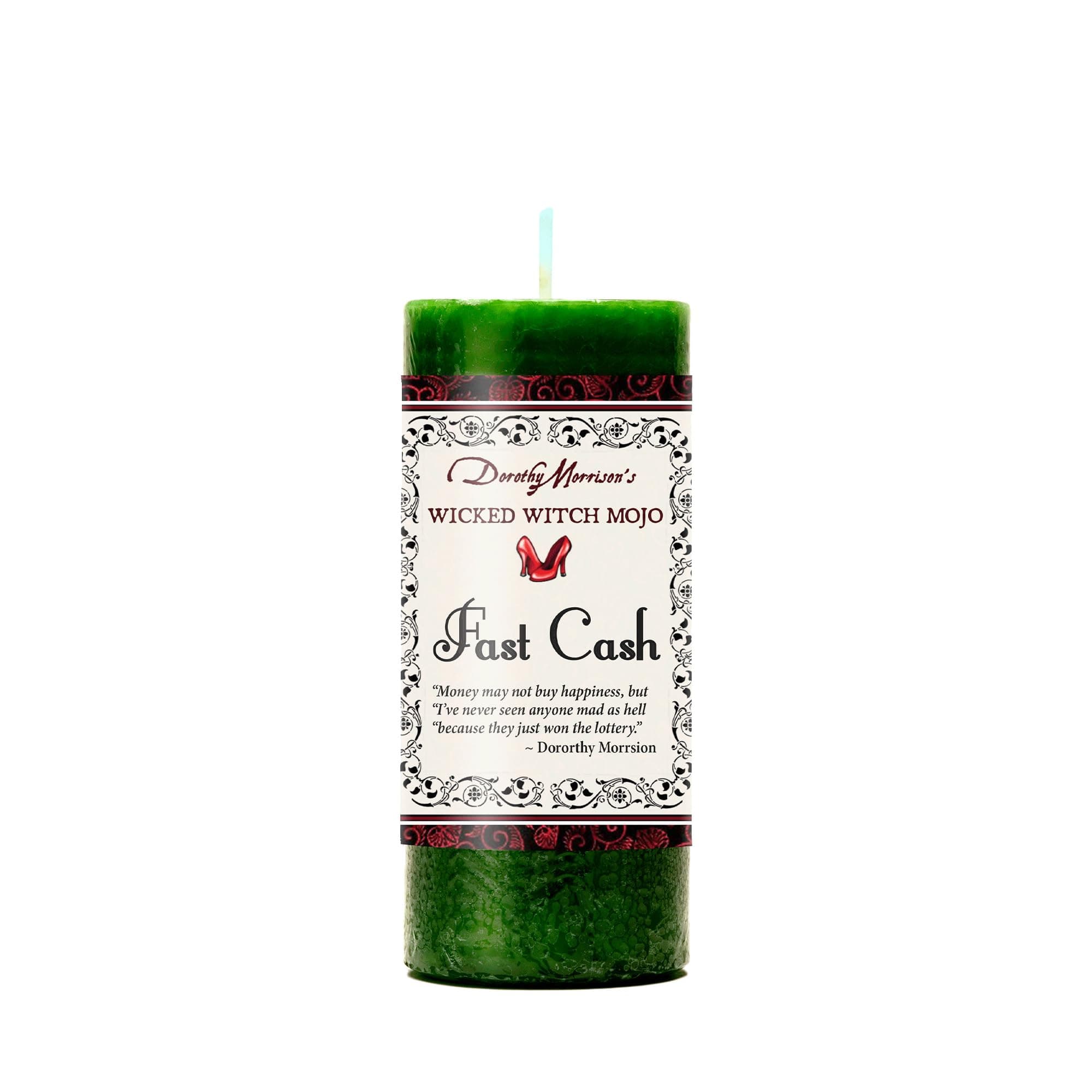 Fast Cash Wicked Witch Mojo Candle