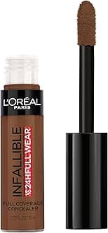 Makeup Infallible Full Wear Waterproof Matte Concealer, Full Coverage, Espresso, 0.33 fl. oz.