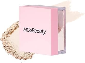 Transluscent Loose Powder Cool & Set - Finely Milled Water-Based Baking & Setting Powder with Hyaluronic Acid, Glycerin & Vitamin E - Vegan, Cruelty Free Cosmetics - Face Makeup