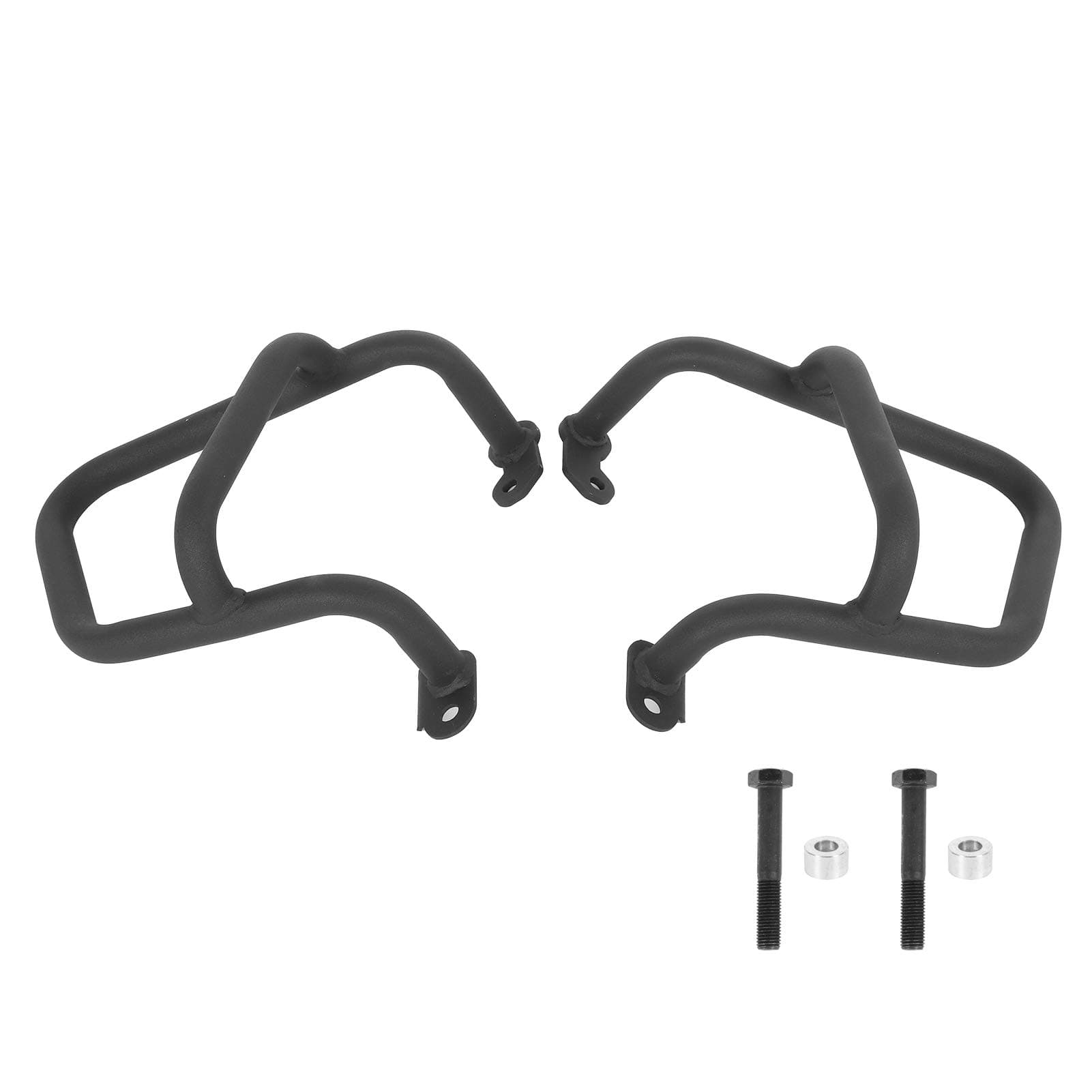 Aramox Engine Crash Bar,Iron Motorcycle Engine Crash Bar Guard Bumper Black Fits for Honda CB500X CB500F 2019‑2020